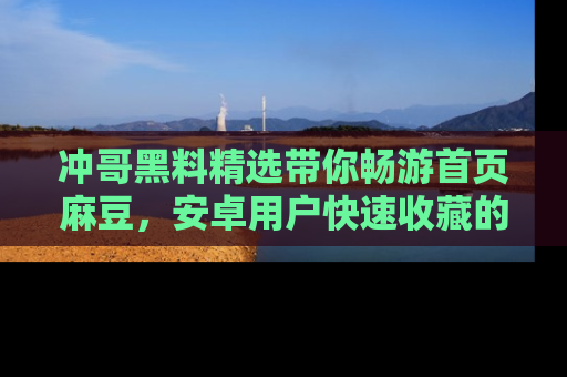 冲哥黑料精选带你畅游首页麻豆,安卓用户快速收藏的秘密武器!