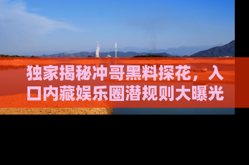 独家揭秘冲哥黑料探花，入口内藏娱乐圈潜规则大曝光