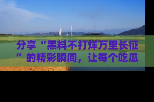 分享“黑料不打烊万里长征”的精彩瞬间，让每个吃瓜人都乐在其中！