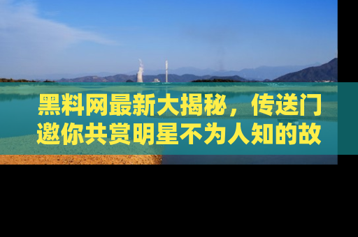 黑料网最新大揭秘,传送门邀你共赏明星不为人知的故事!