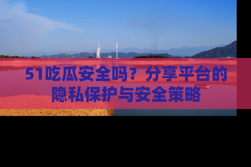 51吃瓜安全吗？分享平台的隐私保护与安全策略